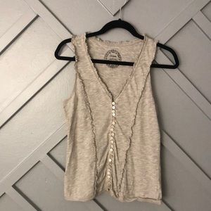 Deletta Button Down Blouse (Anthropologie)